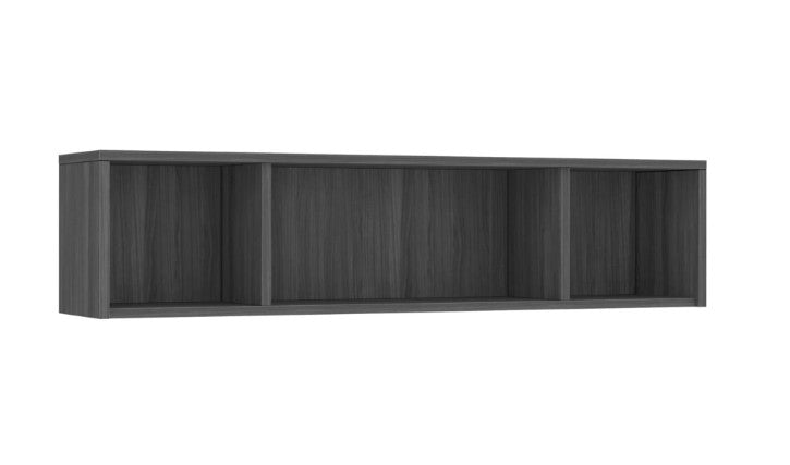 NEW 71" OPEN HUTCH COASTAL GRAY