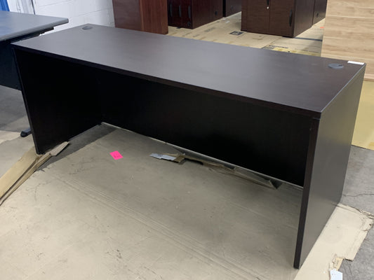 Pre-Owned 71"X24" Credenza Shell - Mocha