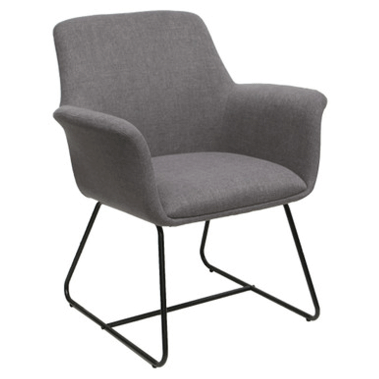Capital Choice offers the stylish armless sled base guest chair by OfficeSource - perfect for any workspace.