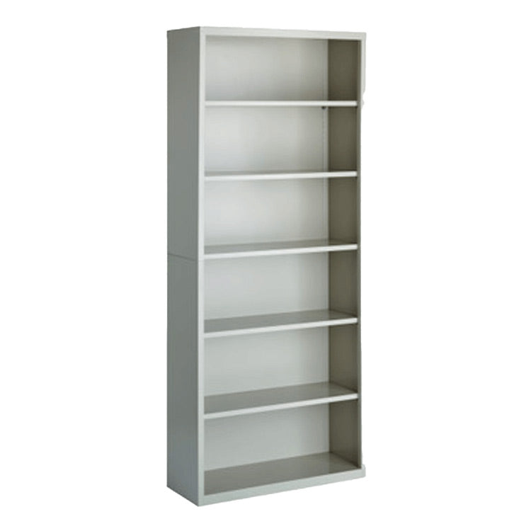 82" H Six-Shelf Steel Bookcase